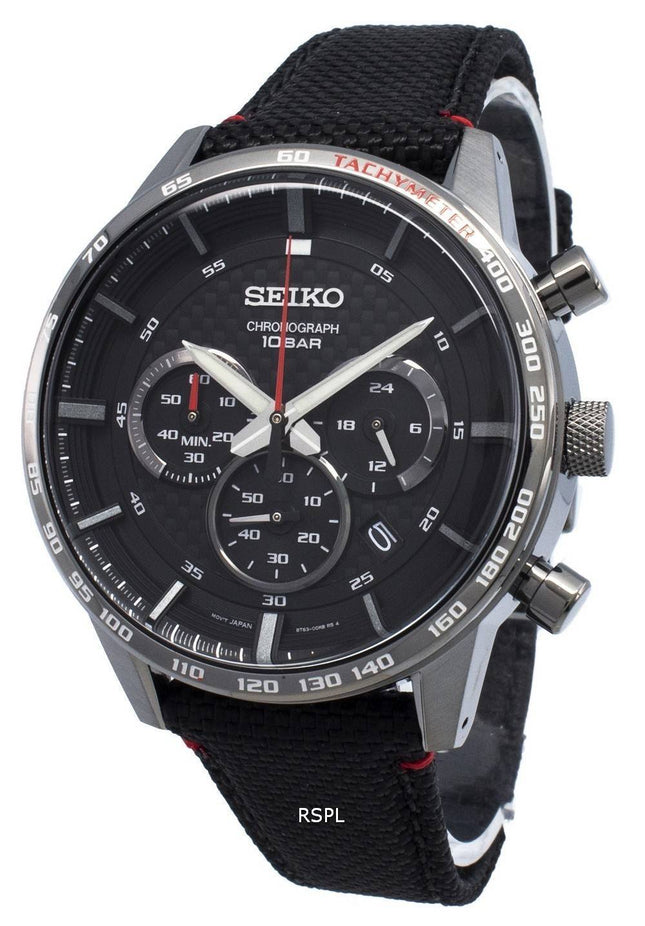 Generalüberholte Seiko Chronograph SSB359P SSB359P1 SSB359 Tachymeter Quarz Herrenuhr