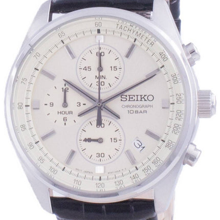 Seiko Chronograph Quarz SSB383 SSB383P1 SSB383P 100M Herrenuhr