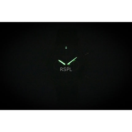 Seiko Sport Chronograph Silikonarmband Schwarzes Zifferblatt Quarz SSB446P1 100M Herrenuhr