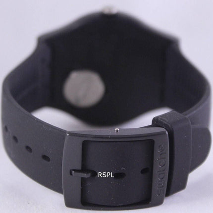 Swatch Originals schwarz Rebel Schweizer SUOB702 Unisex Quarzuhr