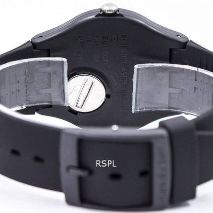 Swatch Originals schwarz Rebel Schweizer SUOB702 Unisex Quarzuhr