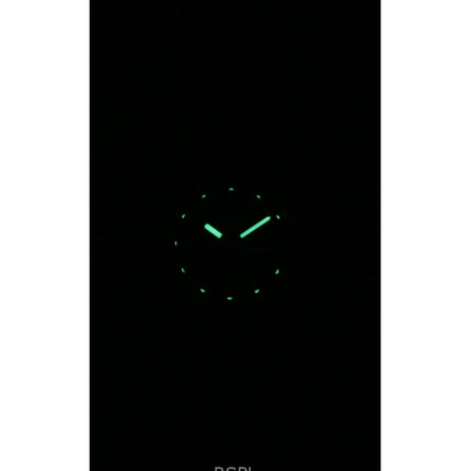 Seiko 5 Zweifarbige Edelstahl-Armbanduhr mit schwarzem Zifferblatt und 21 Steinen, Automatik, SYMD94K1, Damenuhr