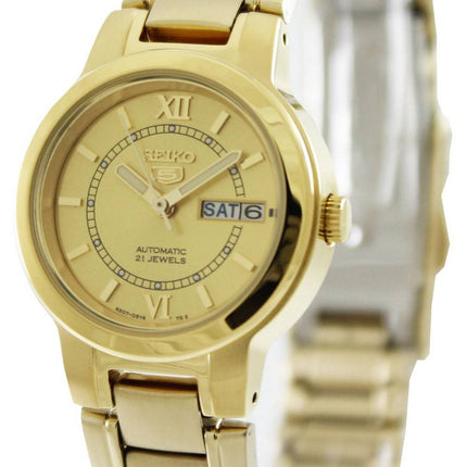 Generalüberholte Seiko 5 Automatik 21 Jewels SYME58 SYME58K1 SYME58K Damenuhr