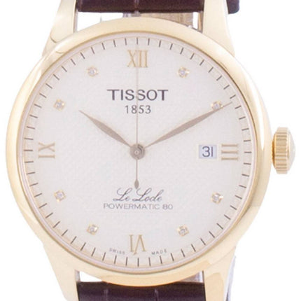 Tissot Le Locle Powermatic 80 Automatik T006.407.36.266.00 T0064073626600 Herrenuhr