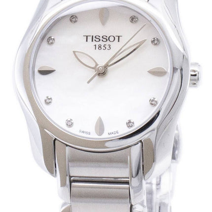 Tissot T-Trend T-Wave T023.210.11.116.00 T0232101111600 Diamond Accents Quarz Damenuhren
