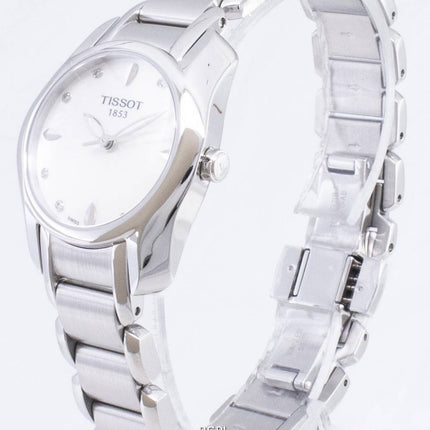 Tissot T-Trend T-Wave T023.210.11.116.00 T0232101111600 Diamond Accents Quarz Damenuhren