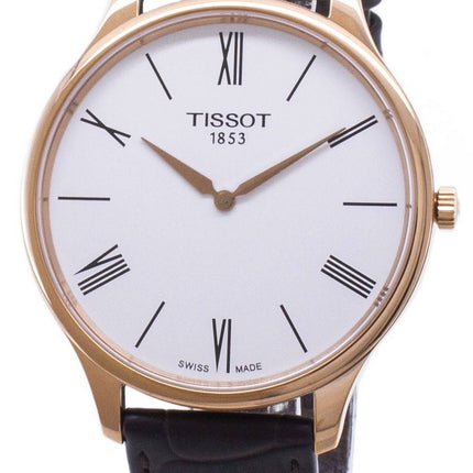 Tissot T-Classic Tradition 5.5 T063.409.36.018.00 T0634093601800 Quartz Analog Herrenuhren