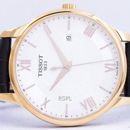 Tissot T-Classic Tradition Quarz T063.610.36.038.00 T0636103603800 Herrenuhr