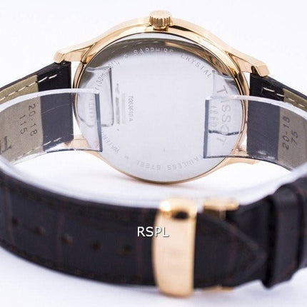 Tissot T-Classic Tradition Quarz T063.610.36.038.00 T0636103603800 Herrenuhr