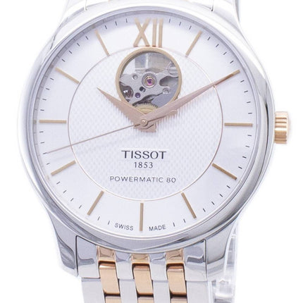 Tissot T-Classic Powermatic 80 T063.907.22.038.01 T06390722001 Open Heart Herrenuhren