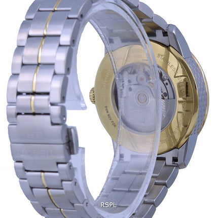 Tissot T-Classic Luxury Powermatic 80 Silber Zifferblatt T086.407.22.037.00 T0864072203700 Herrenuhr