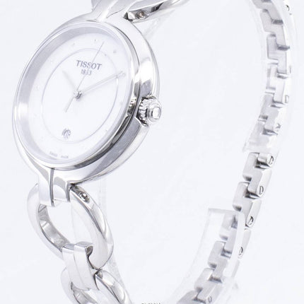 Tissot T-Lady Flamingo T094.210.11.116.00 T0942101111600 Diamond Accents Damenuhren