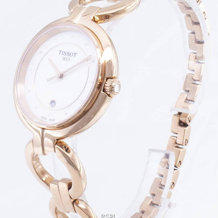 Tissot T-Lady Flamingo T094.210.33.116.01 T0942103311601 Diamond Accents Damenuhren