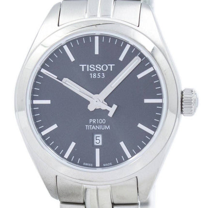 Tissot T-Classic PR 100 Titan Quarz T101.210.44.061.00 T1012104406100 Damenuhr