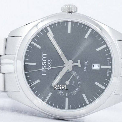 Tissot T-Classic PR 100 Dual Time Quarz T101.452.11.061.00 T1014521106100 Herrenuhr