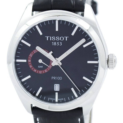 Tissot T-Classic PR 100 Dual Time Quarz T101.452.16.051.00 T1014521605100 Herrenuhr