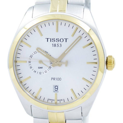 Tissot T-Classic PR 100 Dual Time Quarz T101.452.22.031.00 T1014522203100 Herrenuhr