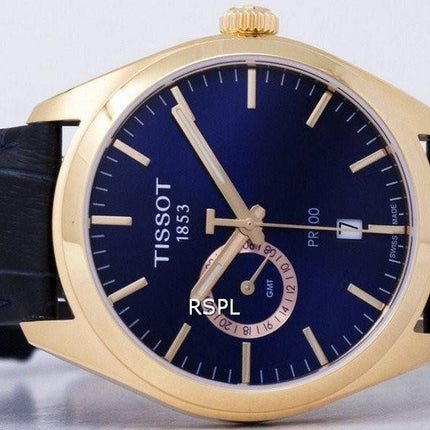 Tissot T-Classic PR 100 Dual Time Quarz T101.452.36.041.00 T1014523604100 Herrenuhr