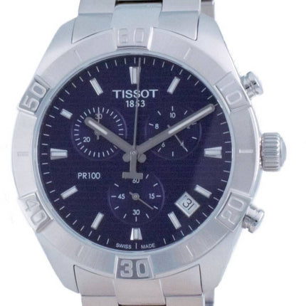 Tissot PR 100 Sport Chronograph Quarz T101.617.11.041.00 T1016171104100 100M Herrenuhr