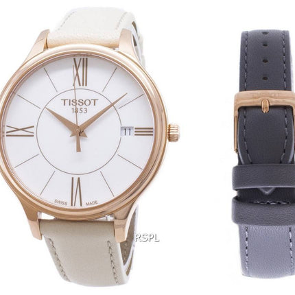 Tissot T-Lady Bella Ora Runde T103.210.36.018.00 T10333601800 Quartz Damen uhr