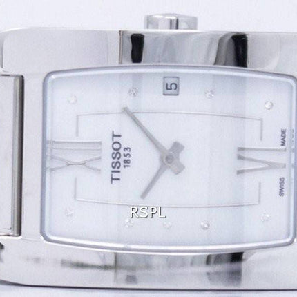 Tissot Generosi-T Quarz Diamant Akzent T105.309.11.116.00 T1053091111600 Damenuhr