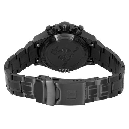 Tissot Seastar 1000 Chronograph, schwarzer Edelstahl, schwarzes Zifferblatt, Quarz, Taucheruhr T120.217.33.061.00, wasserdicht bis 300 m, Herrenuhr