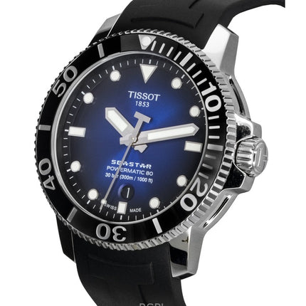 Tissot T-Sport Seastar 1000 T120.407.17.041.00 T1204071704100 Powermatic 80 Automatic 300M Herrenuhr
