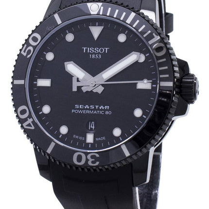 Tissot T-Sport Seastar Powermatic 80 T120.407.37.051.00 T1204073705100 Automatische 300M Herrenuhr