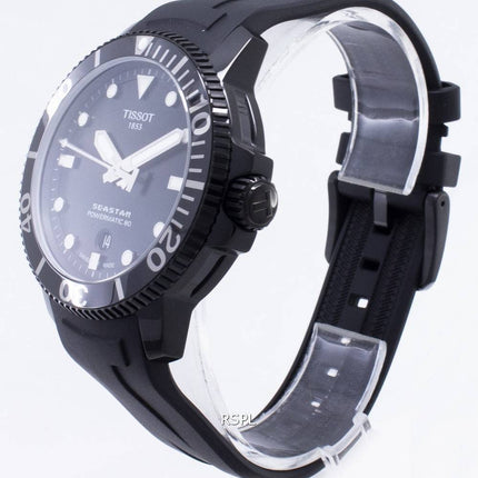 Tissot T-Sport Seastar Powermatic 80 T120.407.37.051.00 T1204073705100 Automatische 300M Herrenuhr