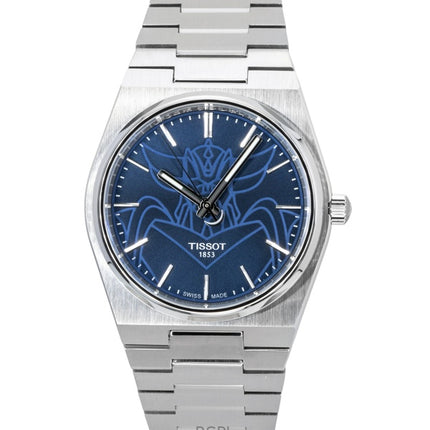 Tissot PRX UFO Robot Grendizer Edelstahl Blaues Zifferblatt Automatik T137.407.11.041.02 100M Herrenuhr