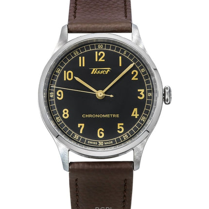 Tissot Heritage 1938 Lederarmband Anthrazit Zifferblatt Automatik T142.464.16.062.00 Herrenuhr