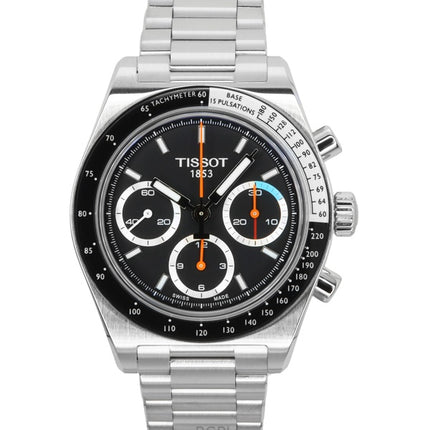 Tissot PR516 Chronograph Edelstahl Schwarzes Zifferblatt Automatik T149.459.21.051.00 100M Herrenuhr