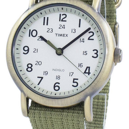 Weekender Timex Indiglo T2N894 Unisex Quarzuhr