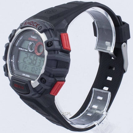 Timex Expedition globalen Schock Welt Zeit Alarm Indiglo Digital T49973 Herrenuhr