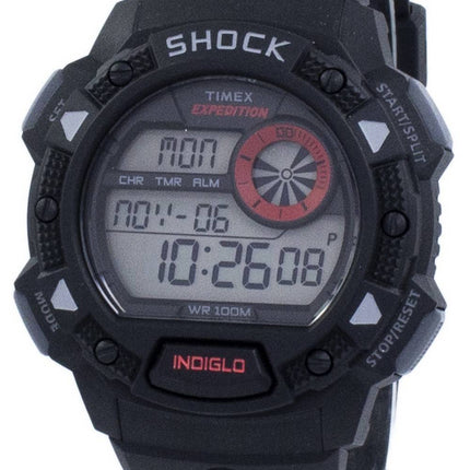 Timex Expedition Antichoc De Base Schock Indiglo Digital T49977 Herrenuhr