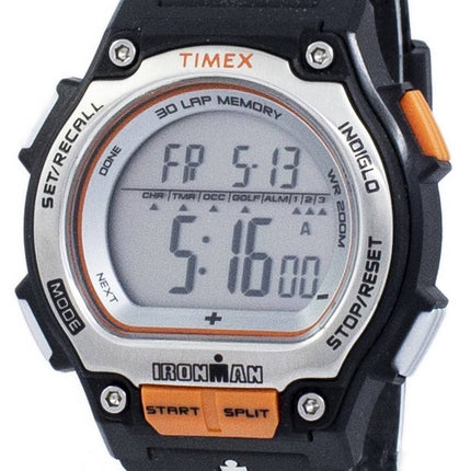 Timex Ironman Shock 30 Lap Alarm Indiglo Digital T5K582 Herrenuhr