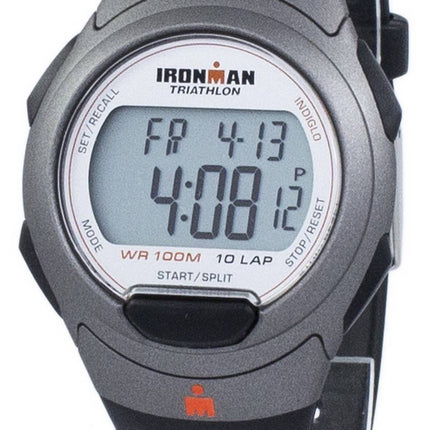 Timex Sportuhr Ironman Triathlon 10 Runde Indiglo Digital T5K607 Herren