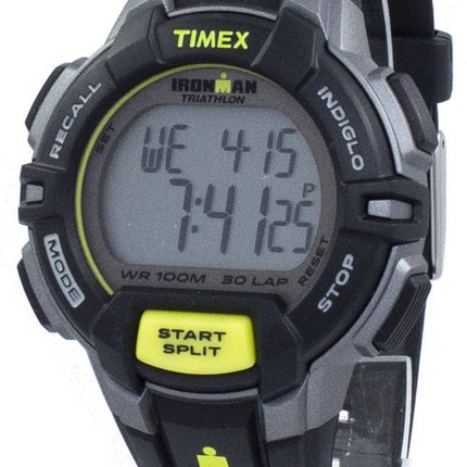 Timex Sportuhr Ironman Triathlon robuste 30 Runde Indiglo Digital T5K790 Herren