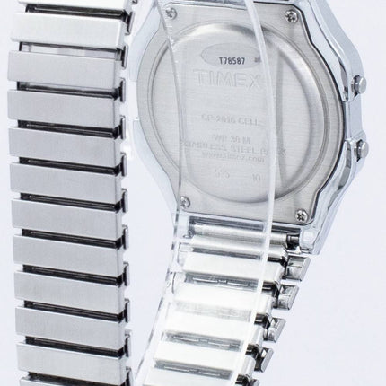 Timex zeitlos klassische Indiglo Chronograph Alarm digitaler T78587 Herrenuhr