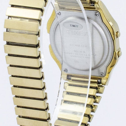 Timex Classic Indiglo Chronograph Alarm digitaler T78677 Herrenuhr