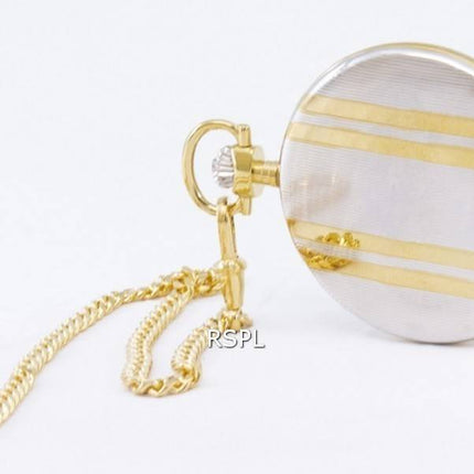 Tissot T-Pocket Savonnette T83.8.553.13 T83855313 Quartz Analog Pocket Watch