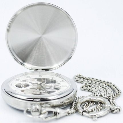 Taschenuhr Tissot Bridgeport mechanische Skelett T859.405.19.273.00 T8594051927300