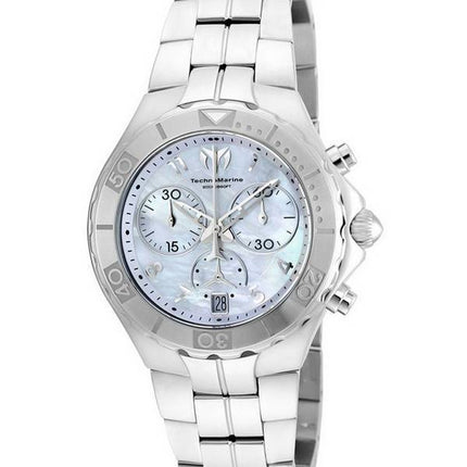 TechnoMarine Pearl Sea Collection Chronograph TM-715014 Damenuhr