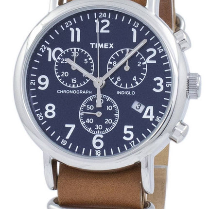 Weekender Timex Indiglo Chronograph Quarz TW2P62300 Herrenuhr