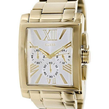Denke Chronograph Goldton Edelstahl Quarz U0009G2 Herrenuhr