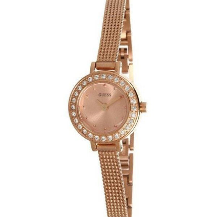 Schätze Rose Gold Mesh Petite U0133L3 Damenuhr