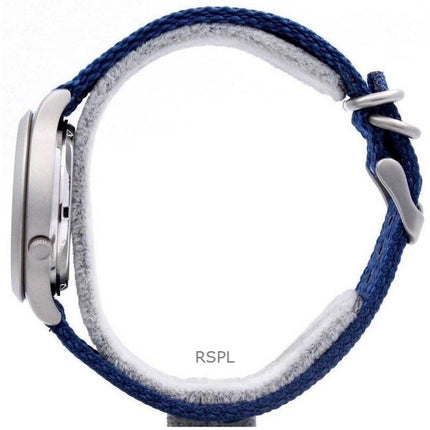 Generalüberholte Seiko 5 Militär-Nylonarmband-Automatik SNK807K2 Herrenuhr
