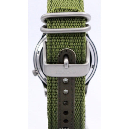 Generalüberholte Seiko 5 Militär-Nylonarmband-Automatik SNK805K2 Herrenuhr