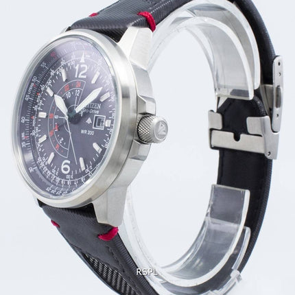 Überholte Citizen Eco-Drive BJ7017-09E Nighthawk Pilot 200M Herrenuhr