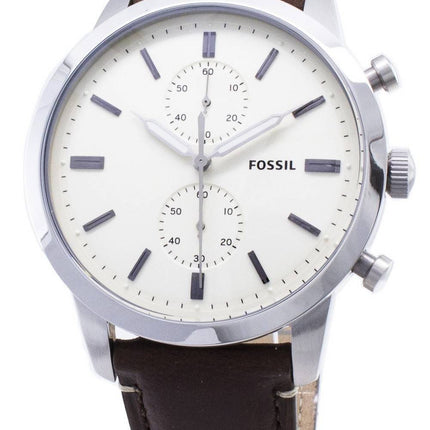 Überholter fossiler Townsman Chronograph FS5350 Quarz Herrenuhr